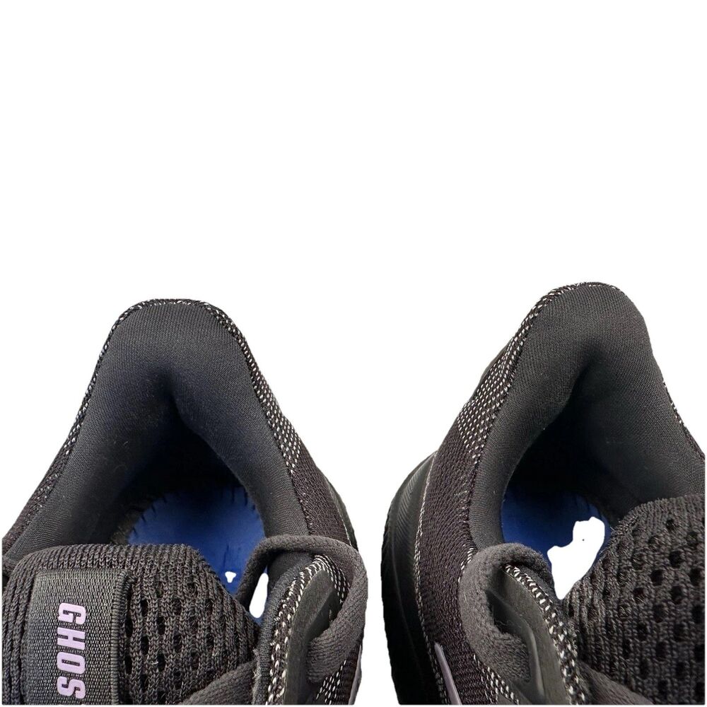 Brooks Ghost 17 Womens Size 7.5 WIDE Gray/Clearwater/Purple Running Shoes - Picture 4 of 11